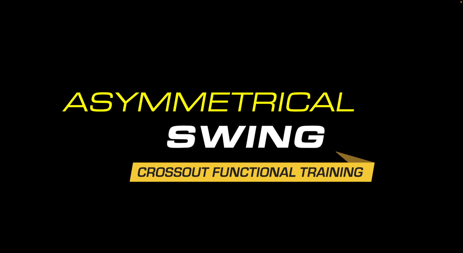 Asymmetrical Swing Crossout Functional Training